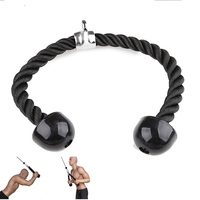 Abdominal Crunches Cable Pull Down, Laterals Biceps, Muscle Training, Fitness Body Building Gym Pull up Tricep Rope