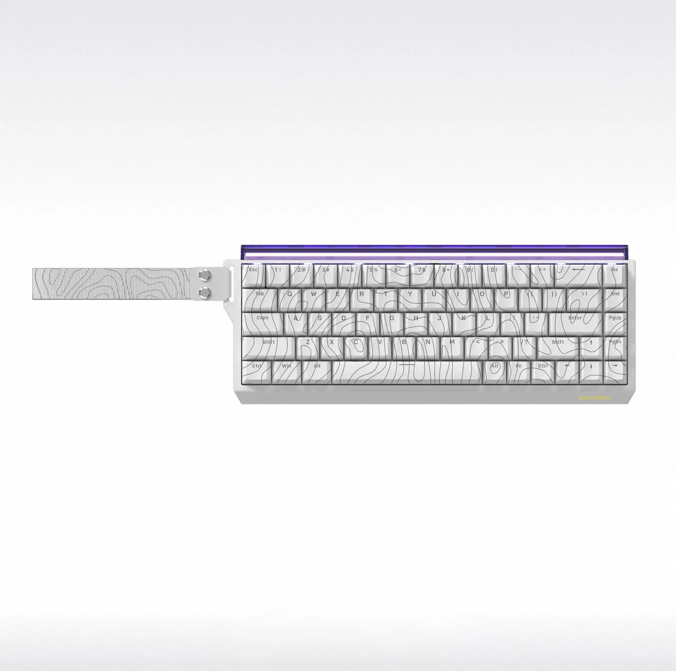 FK68 Wired Magnetic Axis Keyboard RT0.01 is an esports-specific model, featuring over 16 million full-color ARGB display