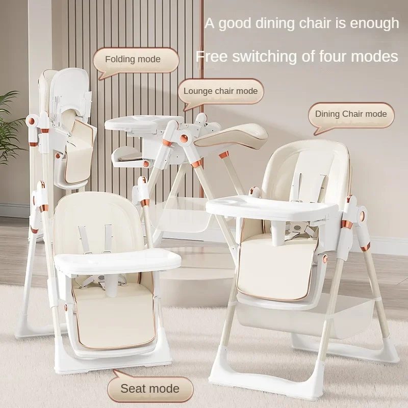 Modern simple Baby Dining Chair Adjustable Multi-function Baby Feeding High Chair for Baby Eating