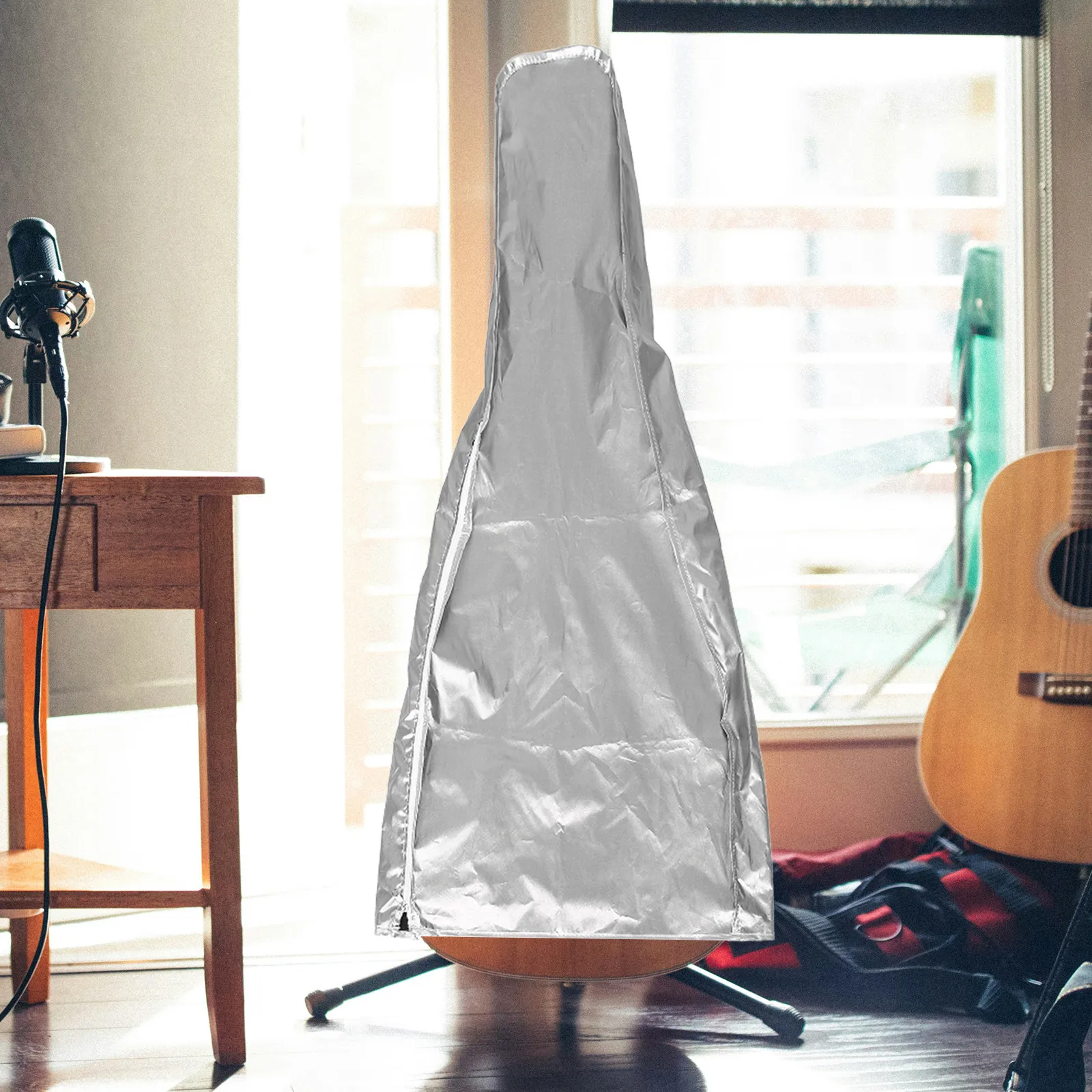 Acoustic Guitar Cover Bag 41 Inch Protective Gig Bag with Uv Resistant Coating Humidity Control Sealed Design for Classical Folk