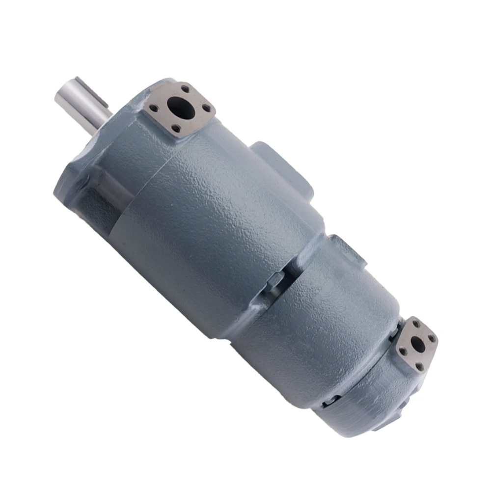Marine Grade SQP321-38 Series Triple Hydraulic Vane Pump For Winch And Deck Machinery Compatible With Tokimec CE Certified