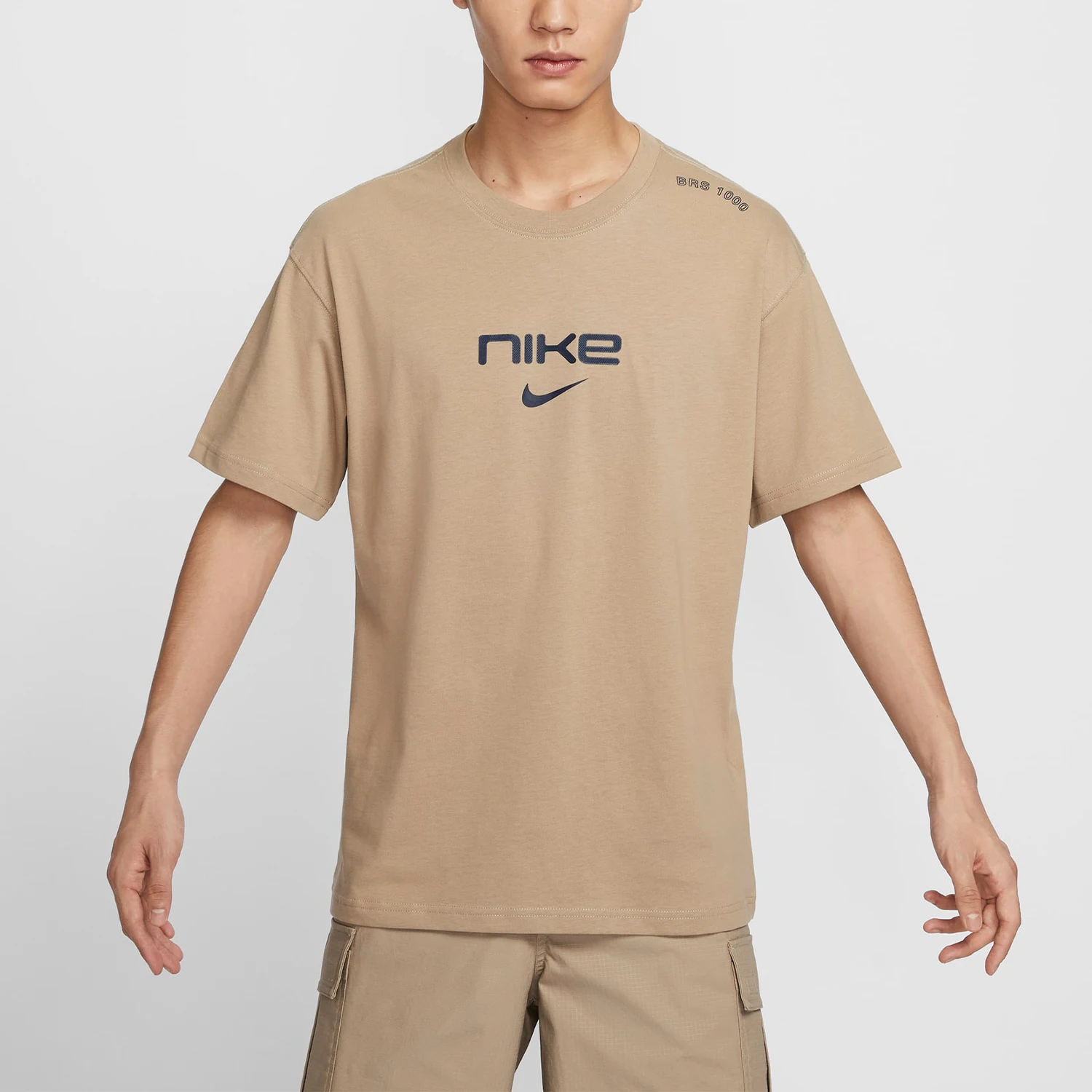 Camiseta masculina genuína Nike, nova, para treinamento esportivo, gola redonda, respirável, manga curta, FZ5416-247