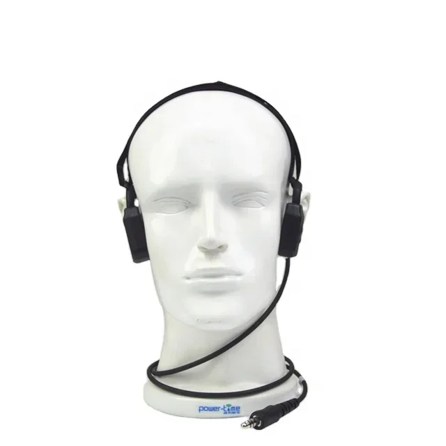 STP8000 IP68 cheek bone conduction walkie talkie headset for Sepura