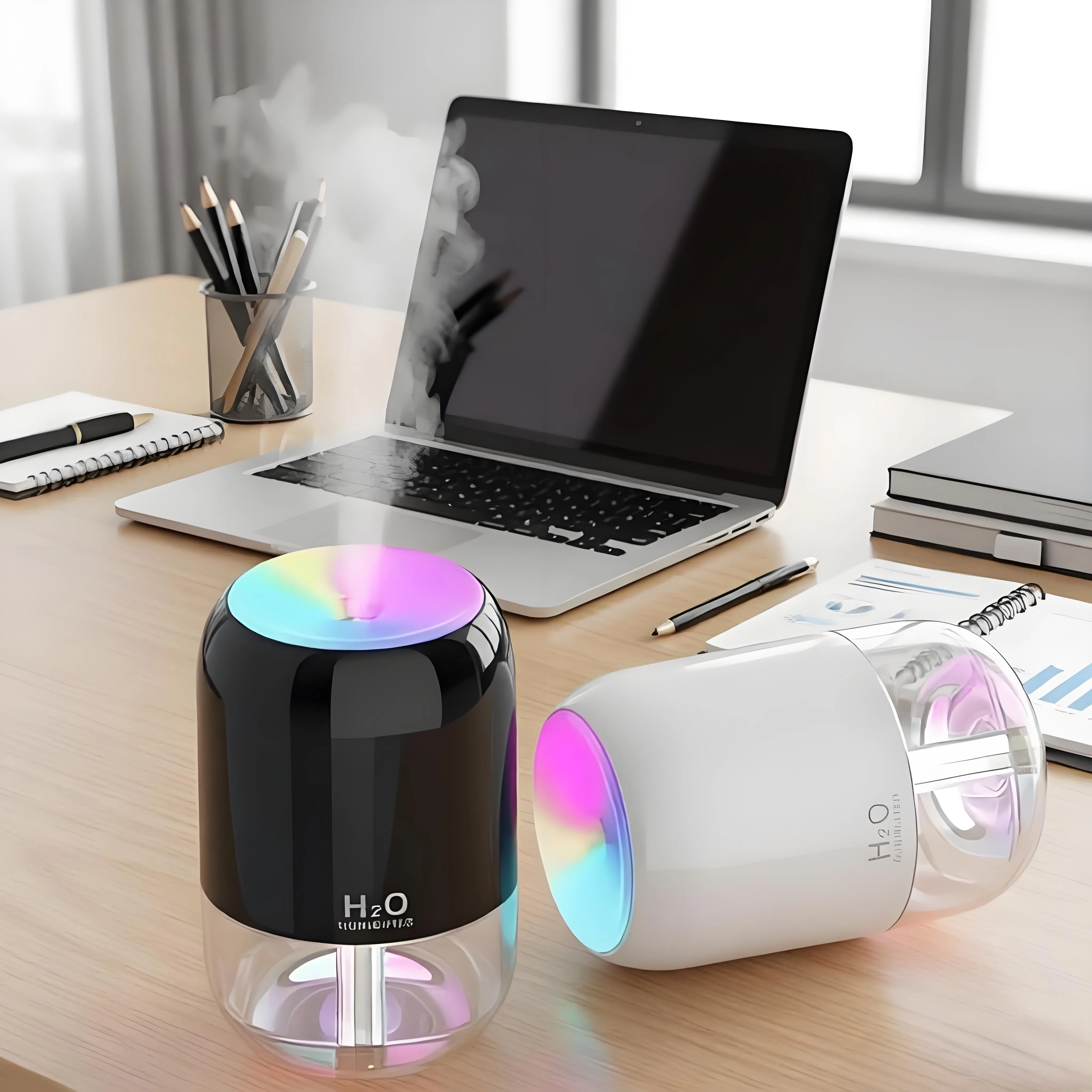 Mini Portable Running Lamp Humidifier Quiet Home Car Hotel Use Small Scenic Spot Fragrance Diffuser Cross-Border Bestseller