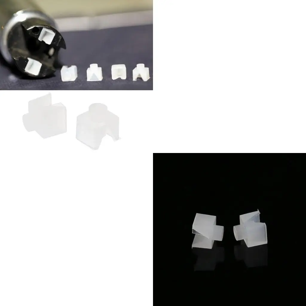 1 Pair V Block Tonarmlager Tone Bearings Set Replacement For Lenco Vinyl Record Turntable