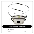 Grey Shoulder Bag