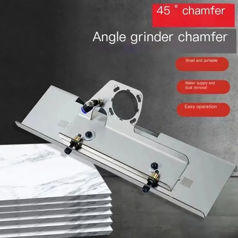 Angle Grinder Stand 45 Degree Angle Grinder Stand For Tile Chamfer Cutting Metal Grinder Holder Precision Ceramic Stone