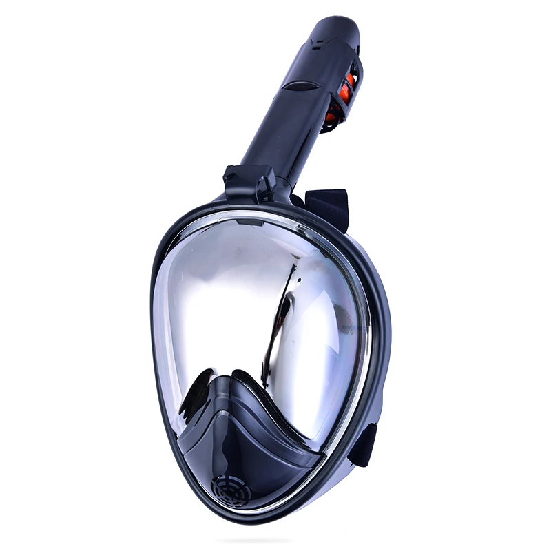 

Underwater snorkeling swimming mask with camera stand foldable full mask color lens adult equipment
