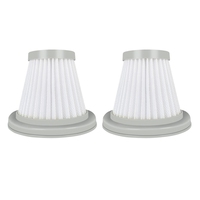 Filters Vacuum Cleaner Washable HEPA Filter for Deerma DX118C DX128C Vacuum Cleaner Accessories 2Pcs