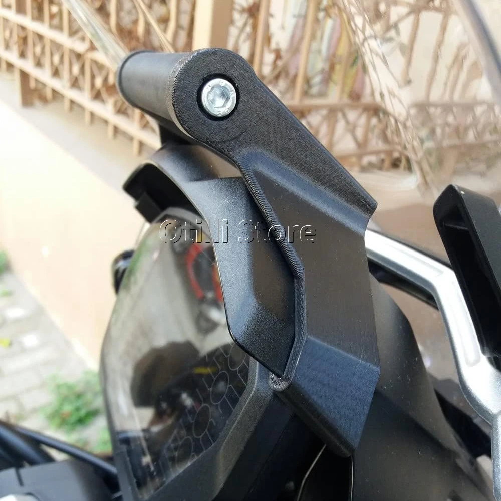 New Motorcycle Accessories Black Mobile Phone Navigation Bracket Support 12MM For TIGER TG3 Gen3 Tiger TG3 Tiger Gen3