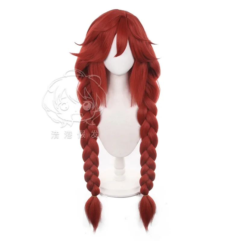 HD2S Gachiakuta Riyo Cosplay Wig, Braid Version Mixed Afro Fluffy Fiber With Realistic Skin Top 4;PV - view 6