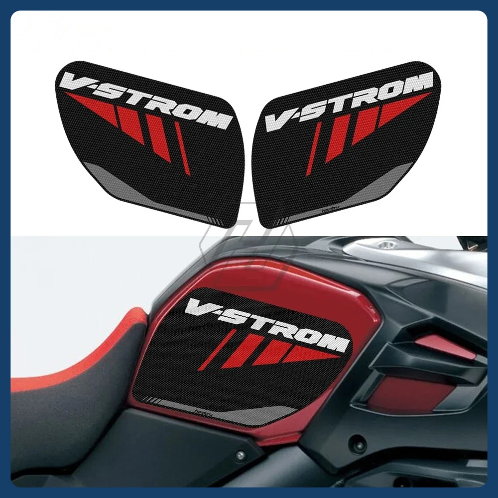 

Наклейка на мотоцикл для SUZUKI V-STROM 1000 XT ABS 2017-2020, наклейка на боковой бак мотоцикла, защита наколенника, противоскользящая