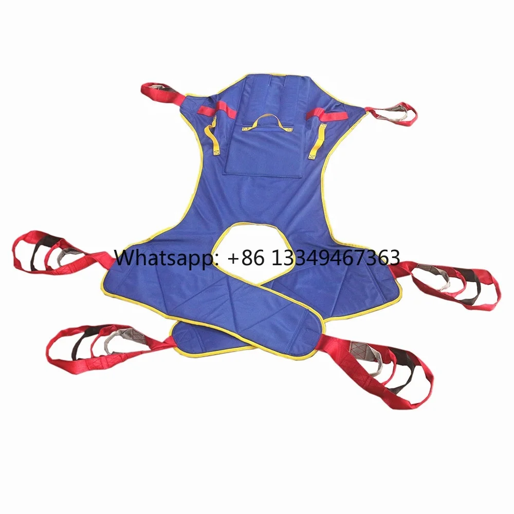 

Fast Shipping Medical Device Assisted Patient Lifter Hoist Lifting Sling ISO CE with Head Support for Transfer Used Manufacturer