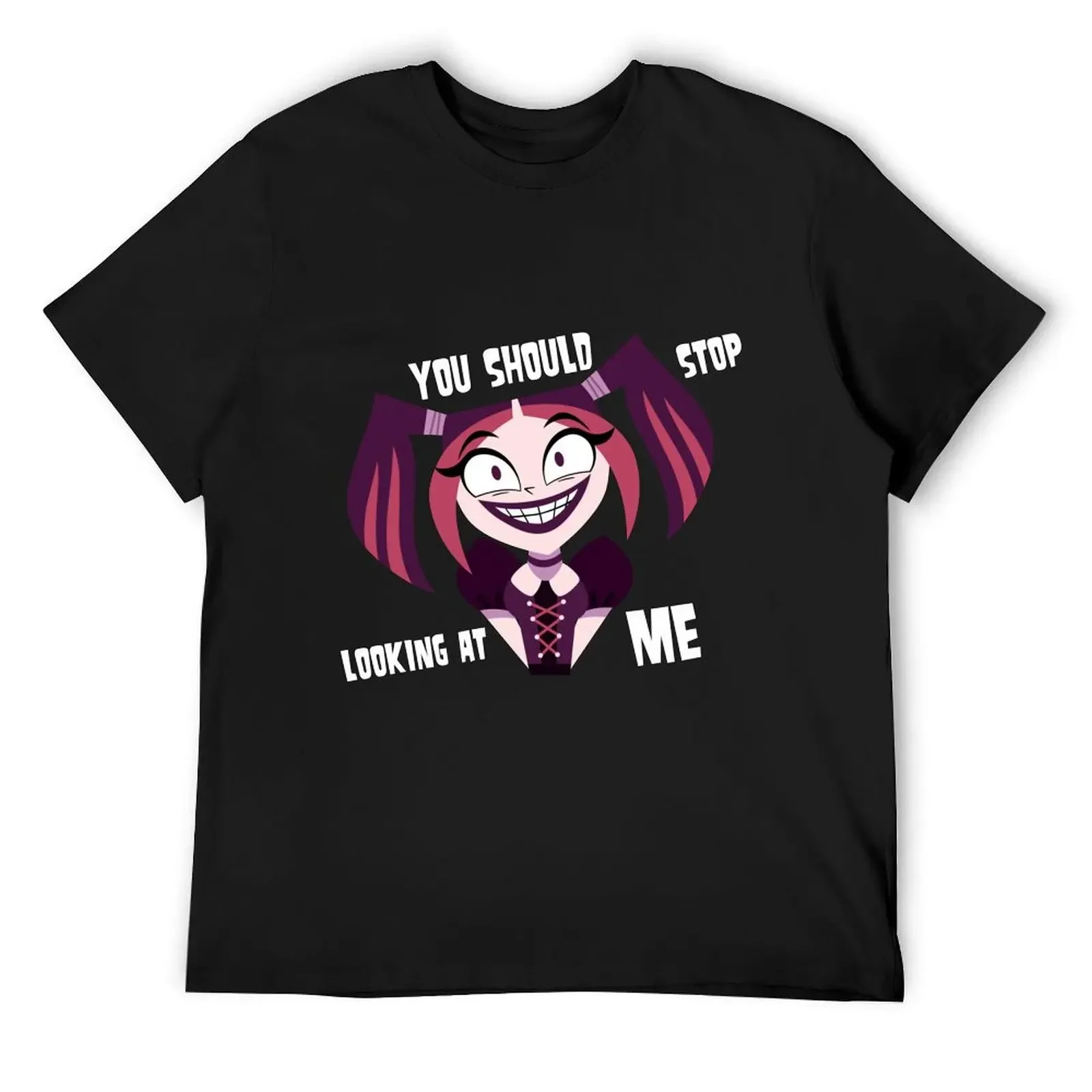 

You Should Stop Looking At Me (With Fonts) (TDI 2023) (T-Shirt man clothes oversized for a boy heavyweight t shirts for men