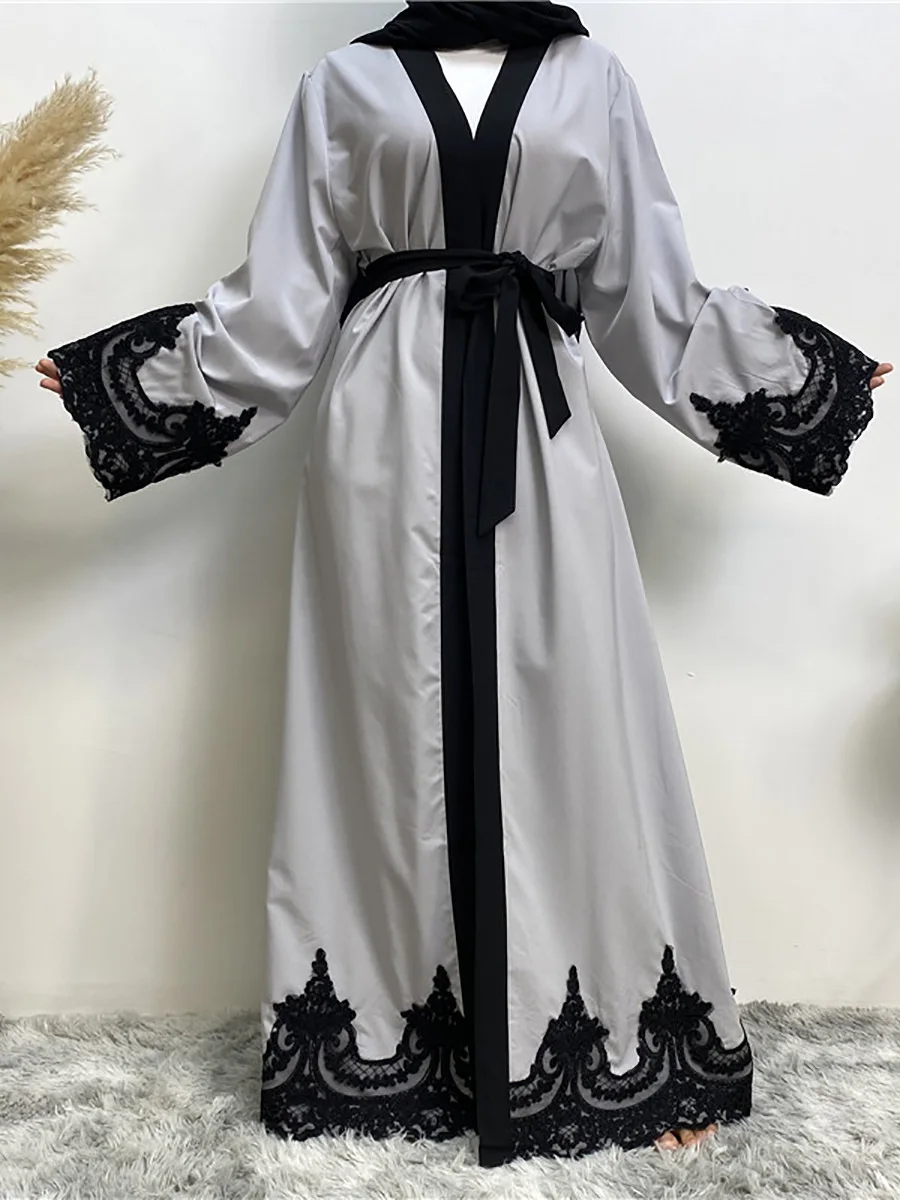 36/5000 Moderate Abaya Ramadan abaya for women Muslim Turkish Arab abaya Islamic Clothing for Muslim women Kimono abaya