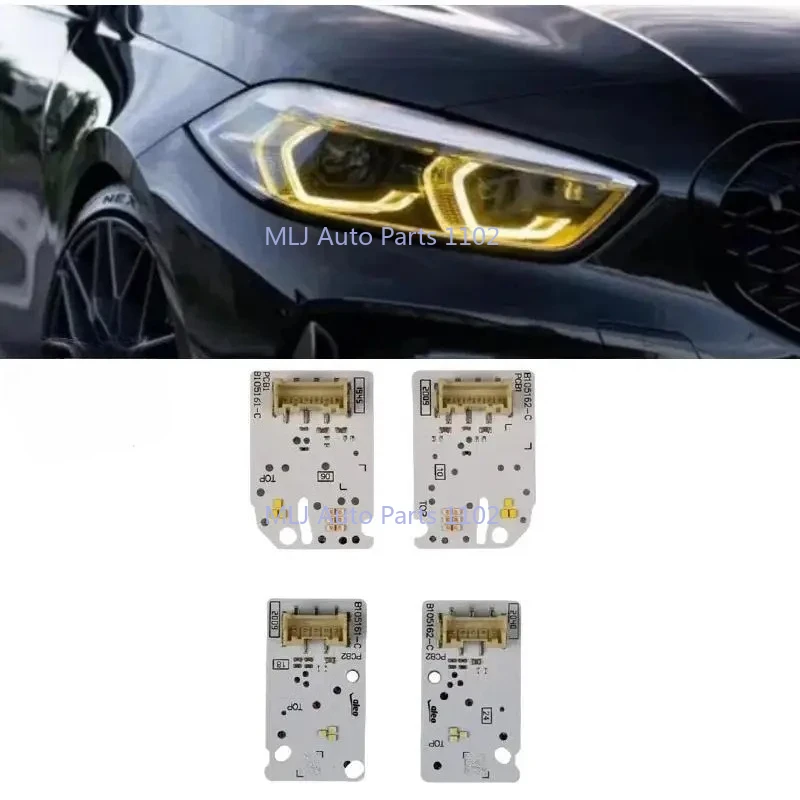 

Yellow and white DRL For the 2019 BMW 1 Series F40 F44 headlights and daytime running lights