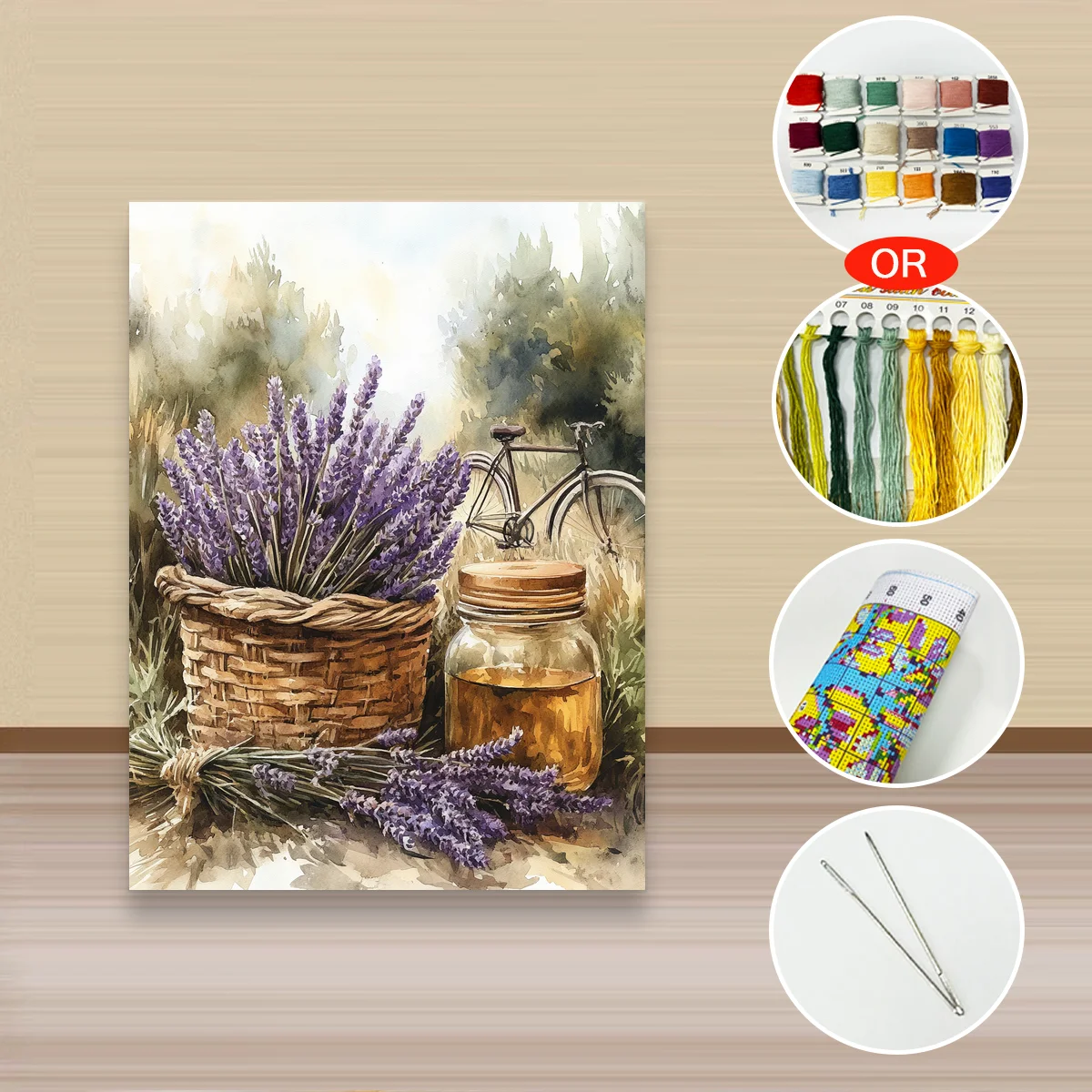 1 Stück 30x40cm/11,8x15,7 Zoll, 11Ct/14Ct Kreuzstich-Set, DIY Valentinstagsgeschenk, Stickerei-Set für Feste, Tiermotiv – Detail 3