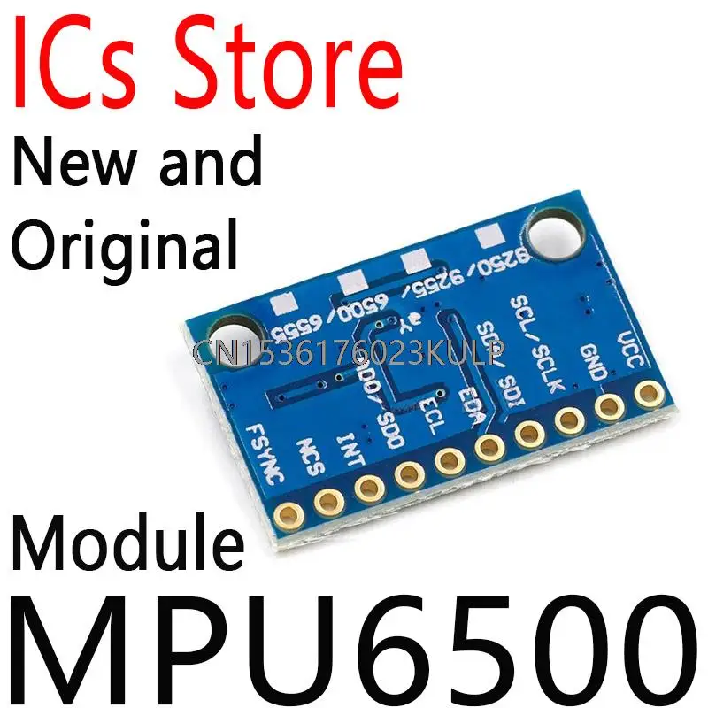 IIC I2C SPI MPU6500 MPU-6500 6-Axis Gyroscope Accelerometer Sensor Module Replace MPU6050 For Arduino With Pins GY-6500