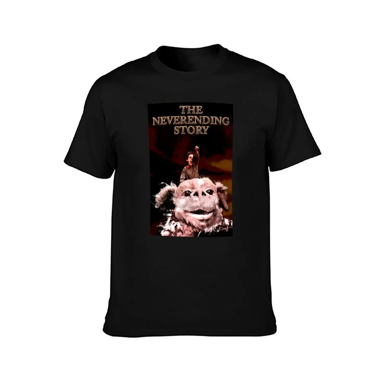 POSTER THE NEVERENDING STORY. T-Shirt t shirts for man graphic vintage essential t shirt T-Shirt