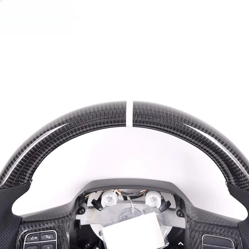 . Fiber Car Steering Wheel for Dodge Dart Custom Steering Wheels