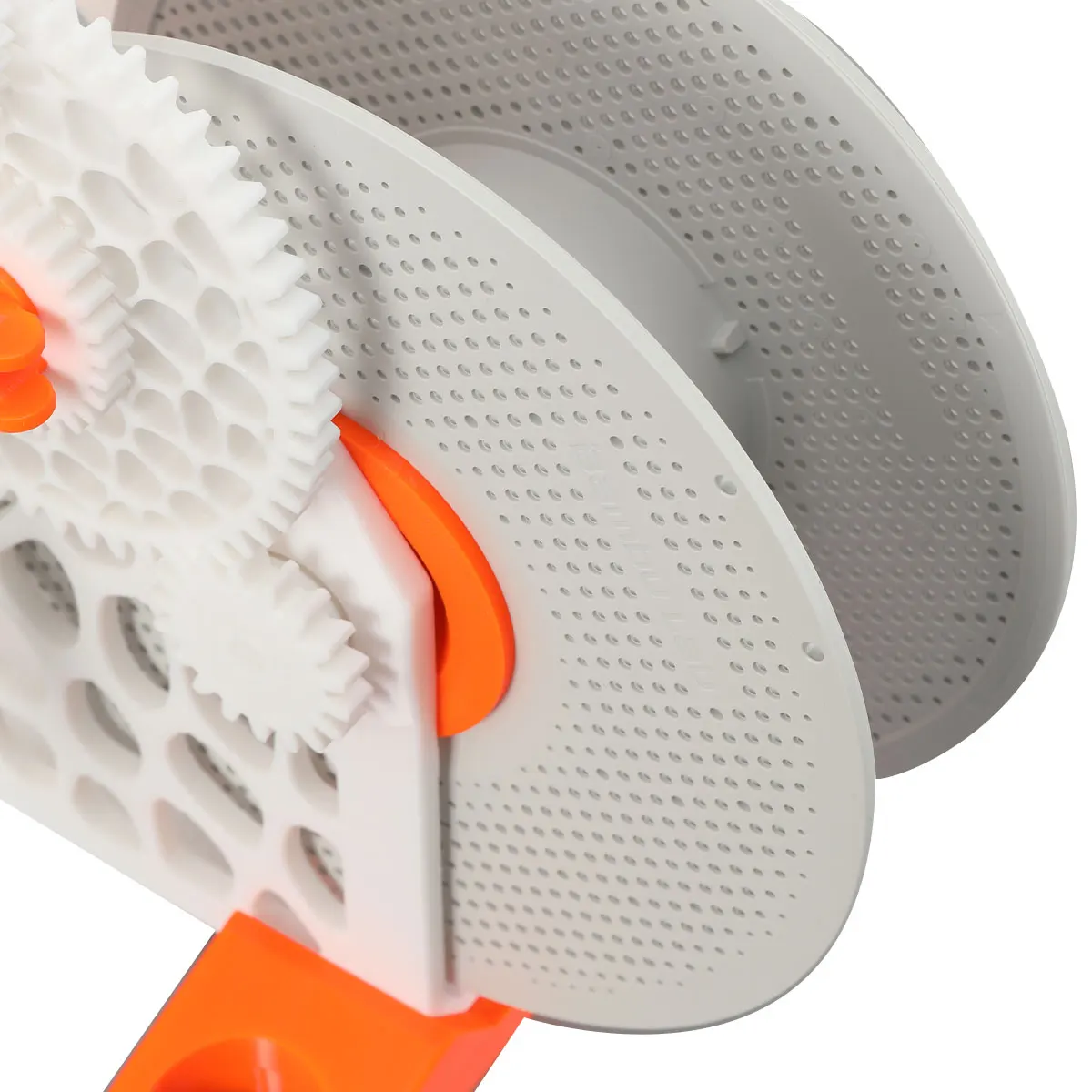 3D-Drucker Filament-Aufwickler mit Handkurbel 1kg Filament-Aufroller Abnehmbares Modulares Design 3D-Drucker Spulen-Aufwickler