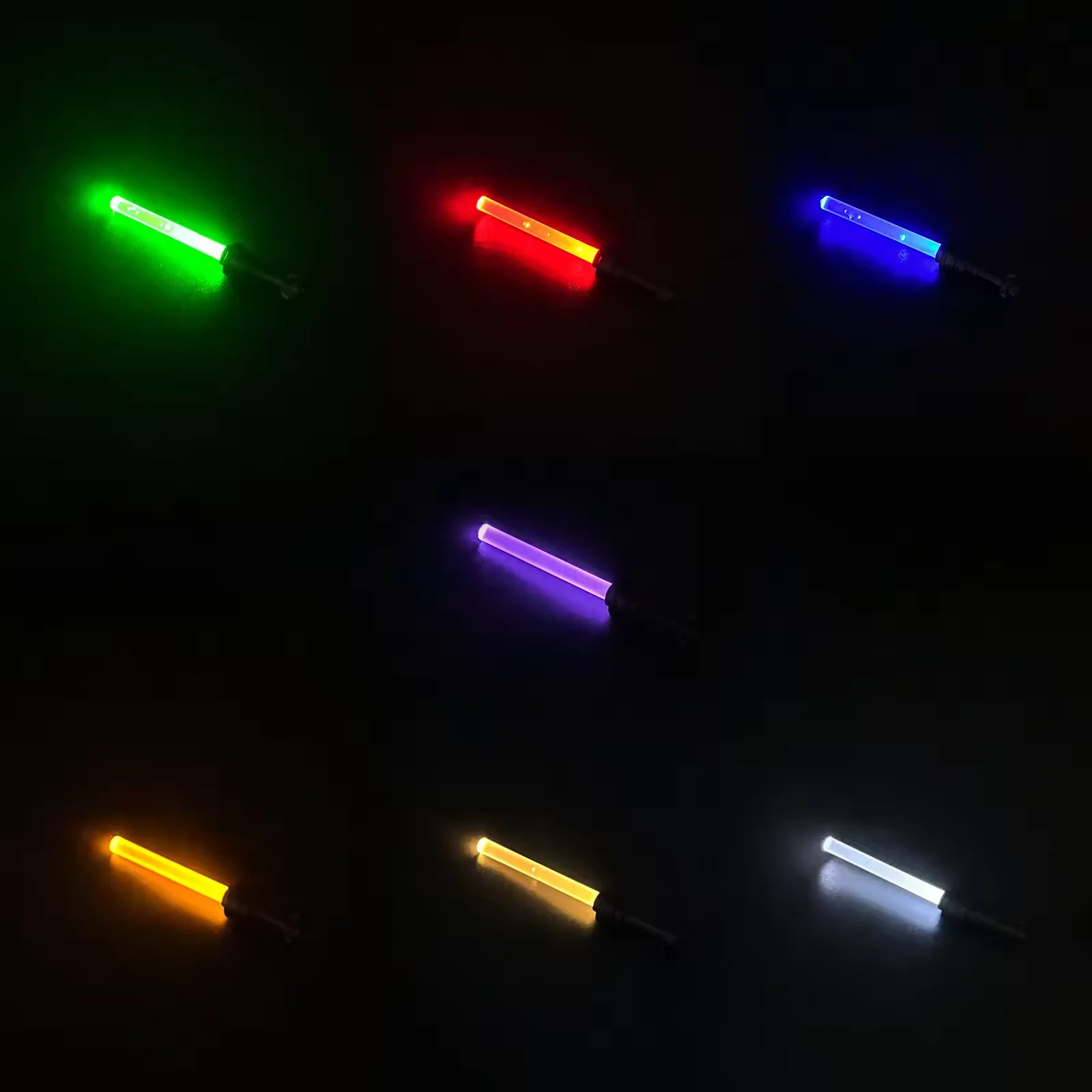 LYBMTWF 7pcs Lightsaber mini figures Accessories, Building Block Toy  Accessories