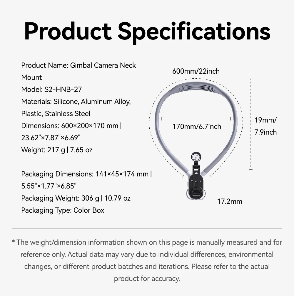 TELESIN Gimbal-Kamera-Nackenhalterung für DJI Osmo Pocket 3/4/4 Pro Luna Pro/Ultra, freihändiger POV-Brustgurt-Halter mit 1/4-Zoll-Schraube – Detail 13