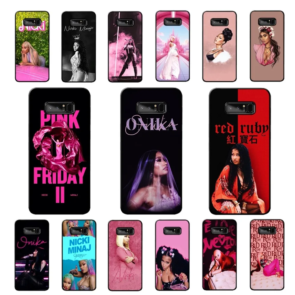 N-Nicki M-Minaj Rapper Pink Friday 2 Phone Case For Samsung Note 8 9 10 20 Pro Plus Lite M 10 11 20 30 21 31 51 A 21 22 42 02 03