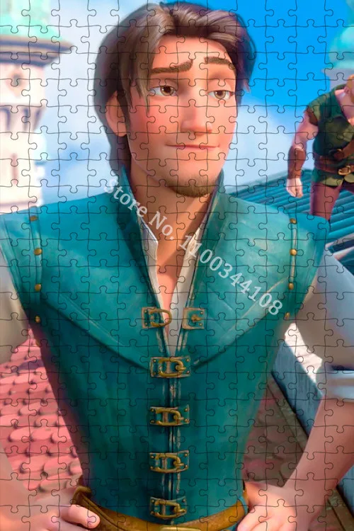 Tangled Disney Movie Pictures Jigsaw Puzzles for Adults Cartoon Puzzle Toys Kids Educational Intellectual Fun Games