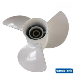 Outboard Aluminum Alloy Propeller for Yamaha 50-130HP 14X11-K 13 5/8X13-K 13 1/2X14-K 13 1/2X15-K 1/4X17-K 13X19-K 15 Tooth