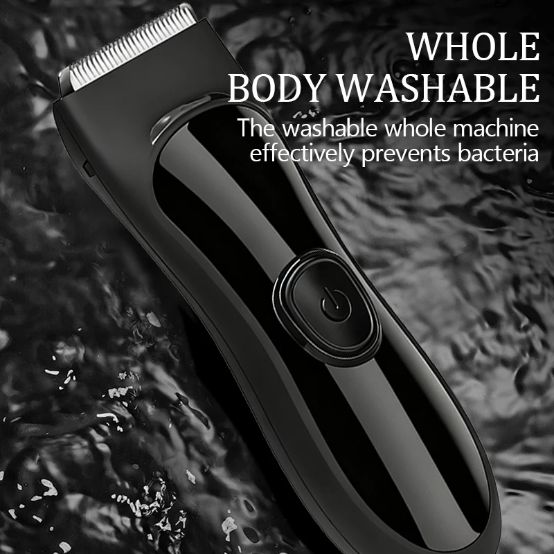 Electric HairClipper Men Haircut Machine Beard Machine Shaving Body Hair Trimmer Clippers Barber Gentleman Shaver Washable