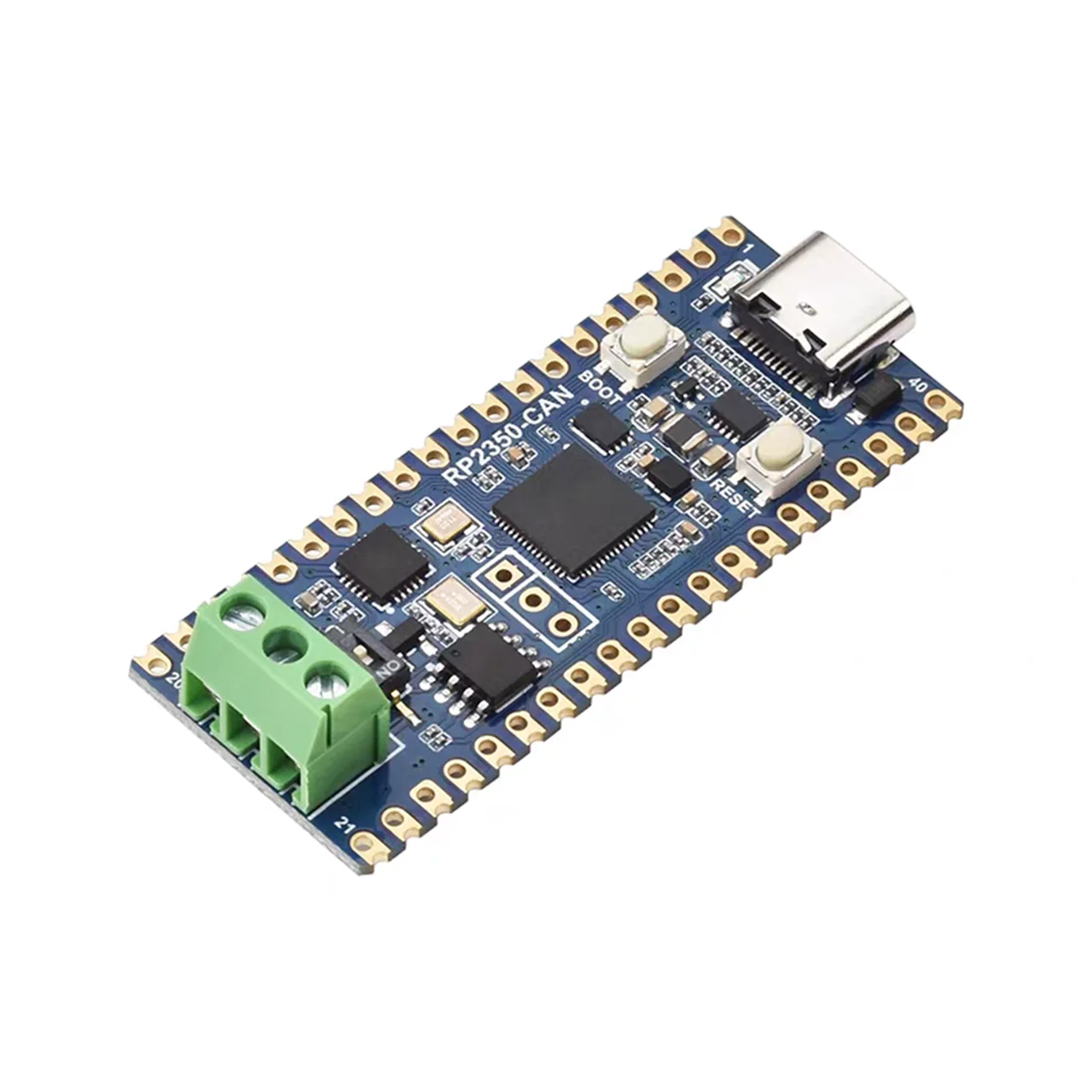 Raspberry Pi RP2350 CAN development board XL2515 CAN bus communication dual architecture microcontroller motherboard