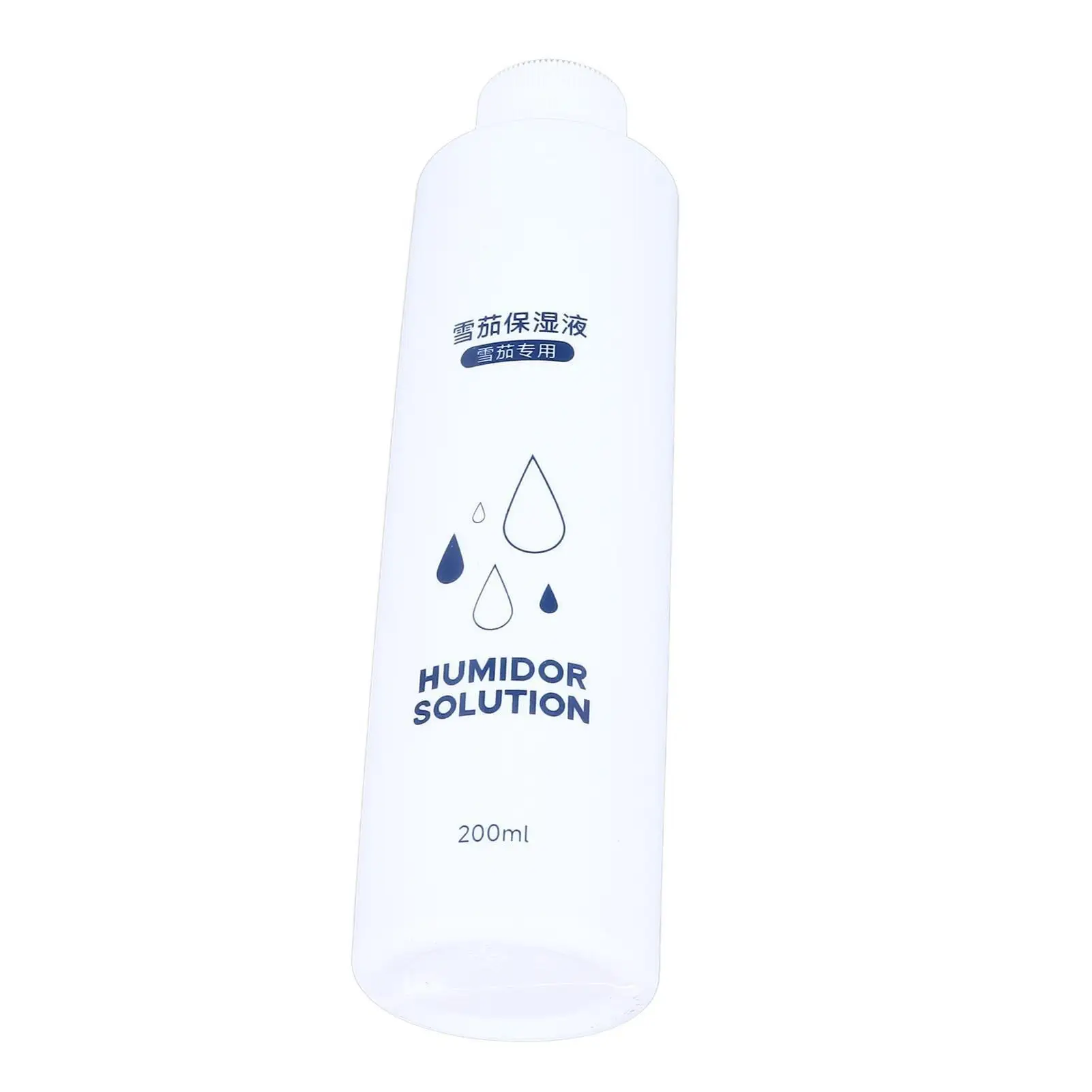 Solución de humidificador de puro de Propilenglicol de 200ml, tapa ajustable para conservar el sabor en humidificadores