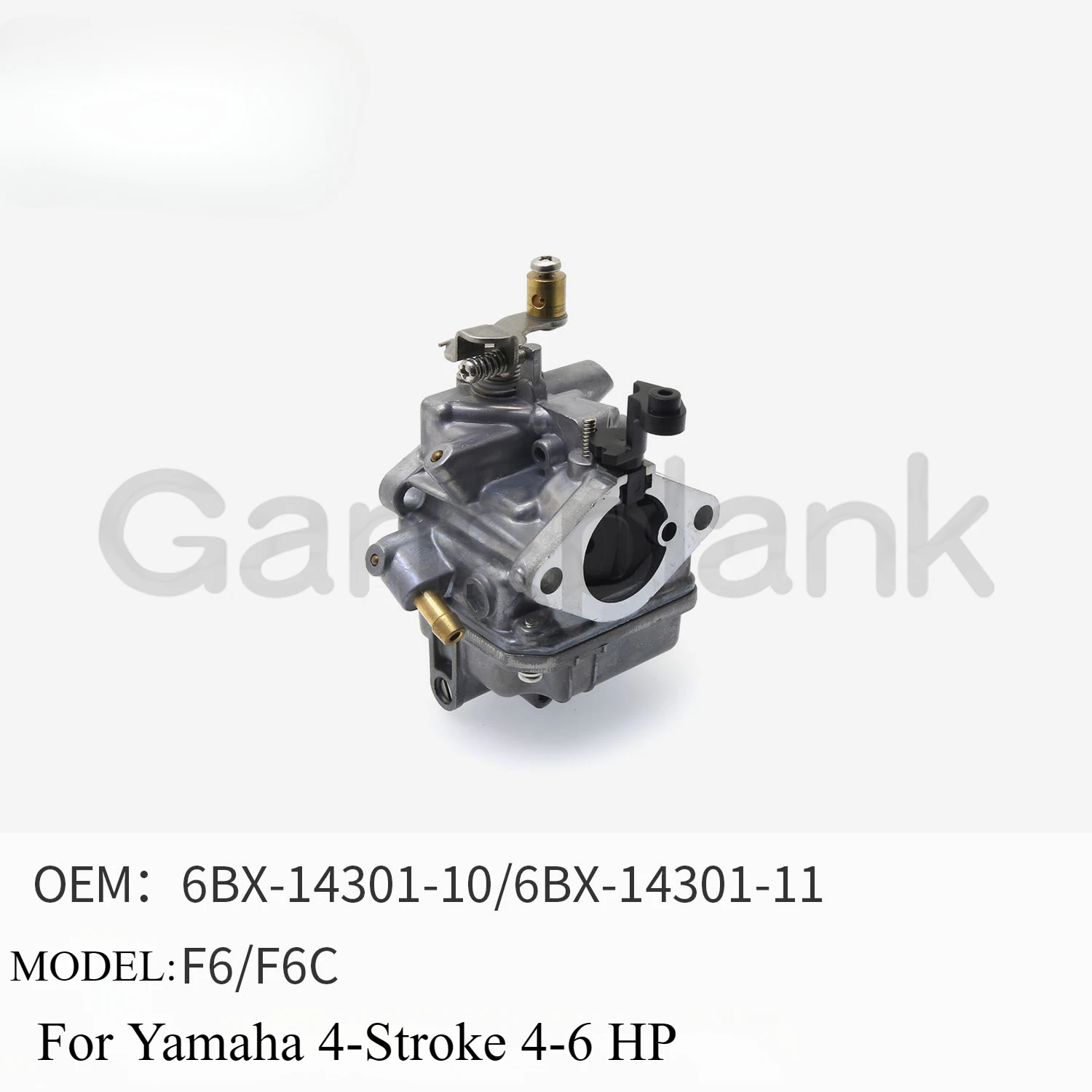 

Карбюратор подвесного двигателя для 4-тактного двигателя Yamaha, 4-6 л.с. F6/F6C 6BX-14301-10 6BX-14301-11