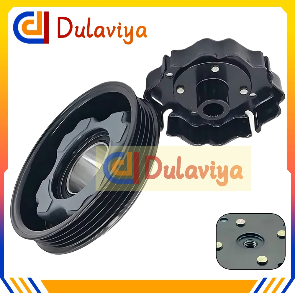 

For AC Air Compressor Clutch Assy Audi A4 8E B6 A6 4B C5 1.9 TDI 4B0260805M 8E0260805AB 8E0260805M 8E0260805T 8E0260805D