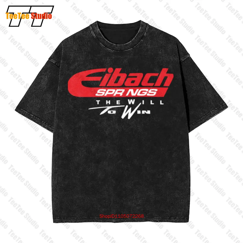

Новая мужская винтажная футболка большого размера Eibach Spring Logo, размеры от S до 2XL, США, быстрая доставка X07X