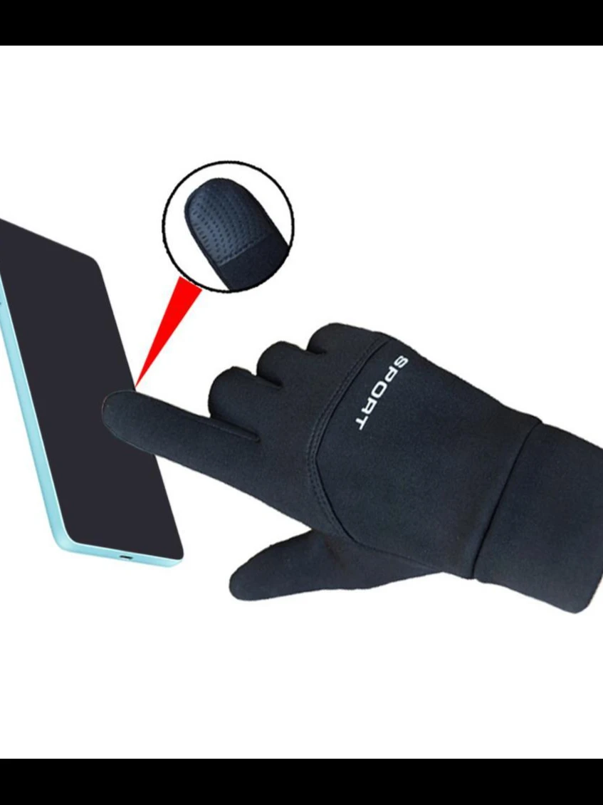 AliExpress Football Gloves Boys Kids Waterproof Thermal Grip Outfield Cycling Player Bicycle Field Bike Sports Sports Outdoor Guantes