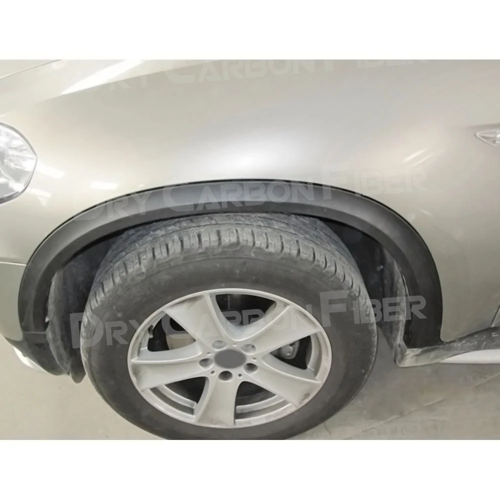 PP Car Side Wheel Arch Fender Flares Mudflap Trims For BMW E70 X5 SUV 4 Door 2007-2013 For F15 X5 SUV 4 Door 2014-2016
