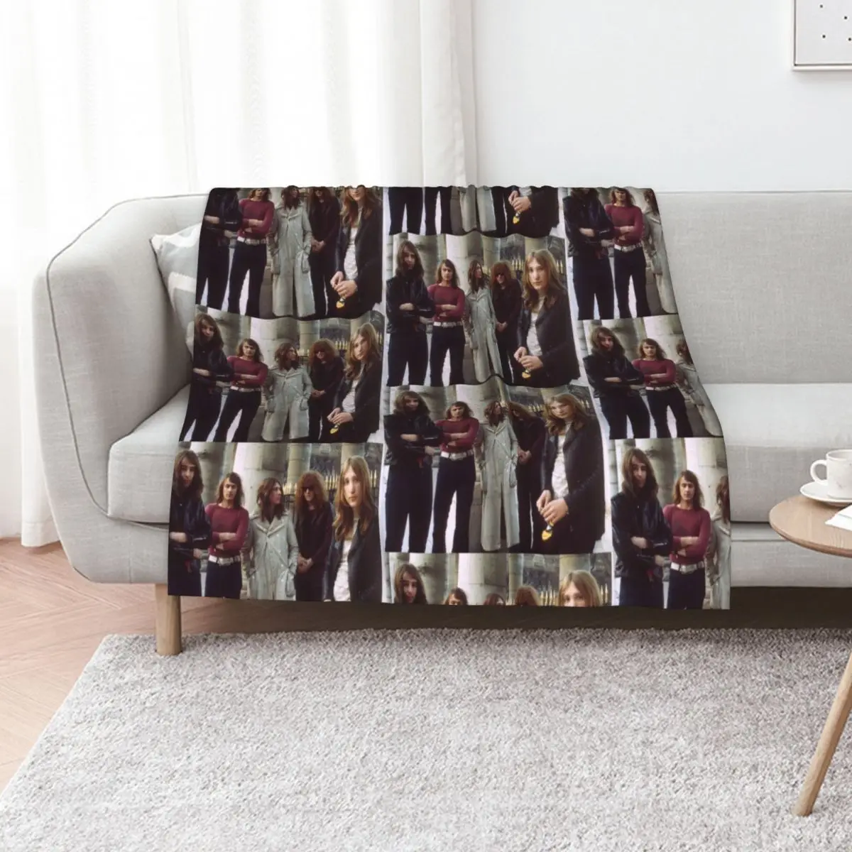 Mott The Hoople'74 tour kel2 2019 Throw Blanket anime Fashion Sofas warm for winter Tourist Soft Luxury Designer Blankets