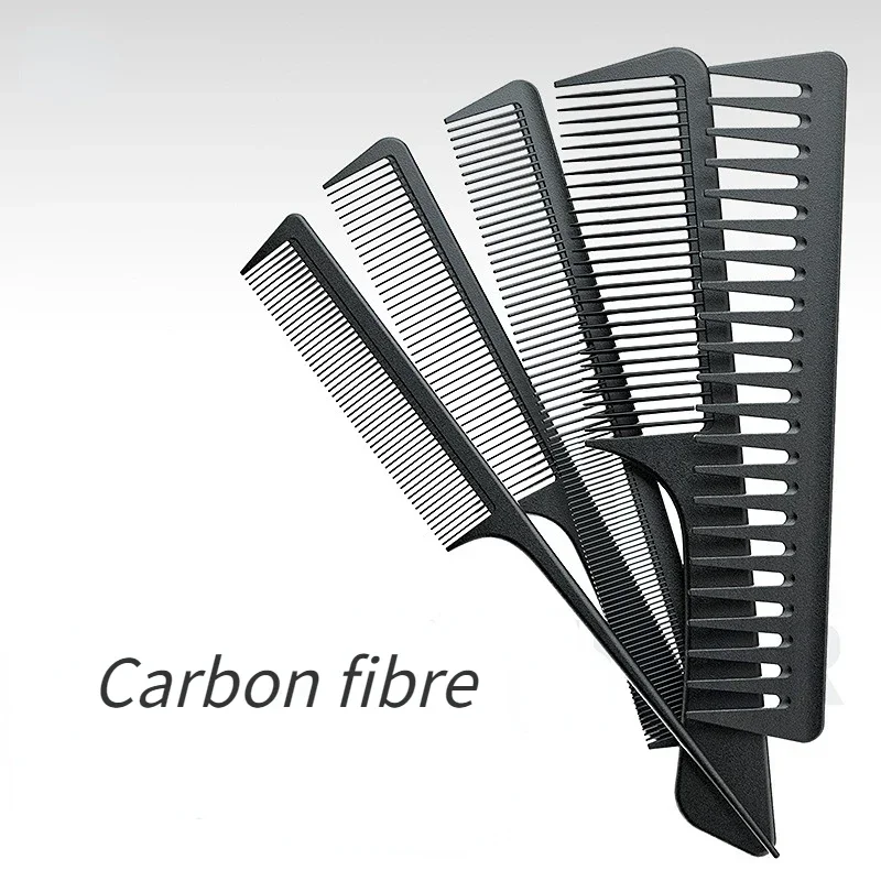 1pc Anti-static Barbershop Mens Hair Styling Straightening Comb Portable Hairdressing Comb Barber Store Professional Accessories