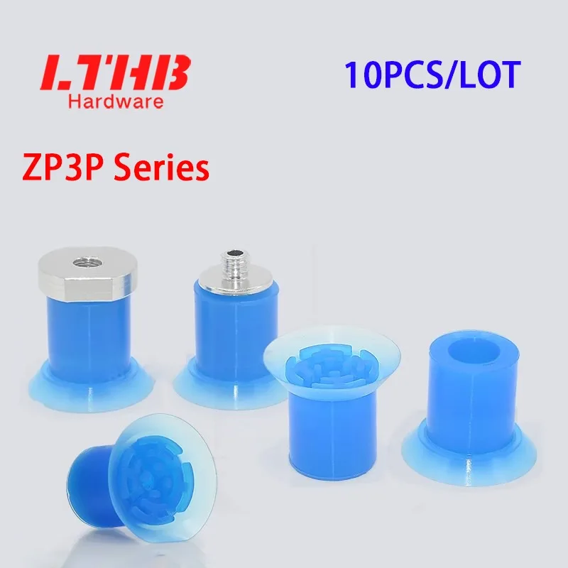 

10 Pieces Pneumatic Vacuum Suction Cup ZP3P Packing Machine Bag Opening Sucker Injection Molding Machine Robot Arm Tools