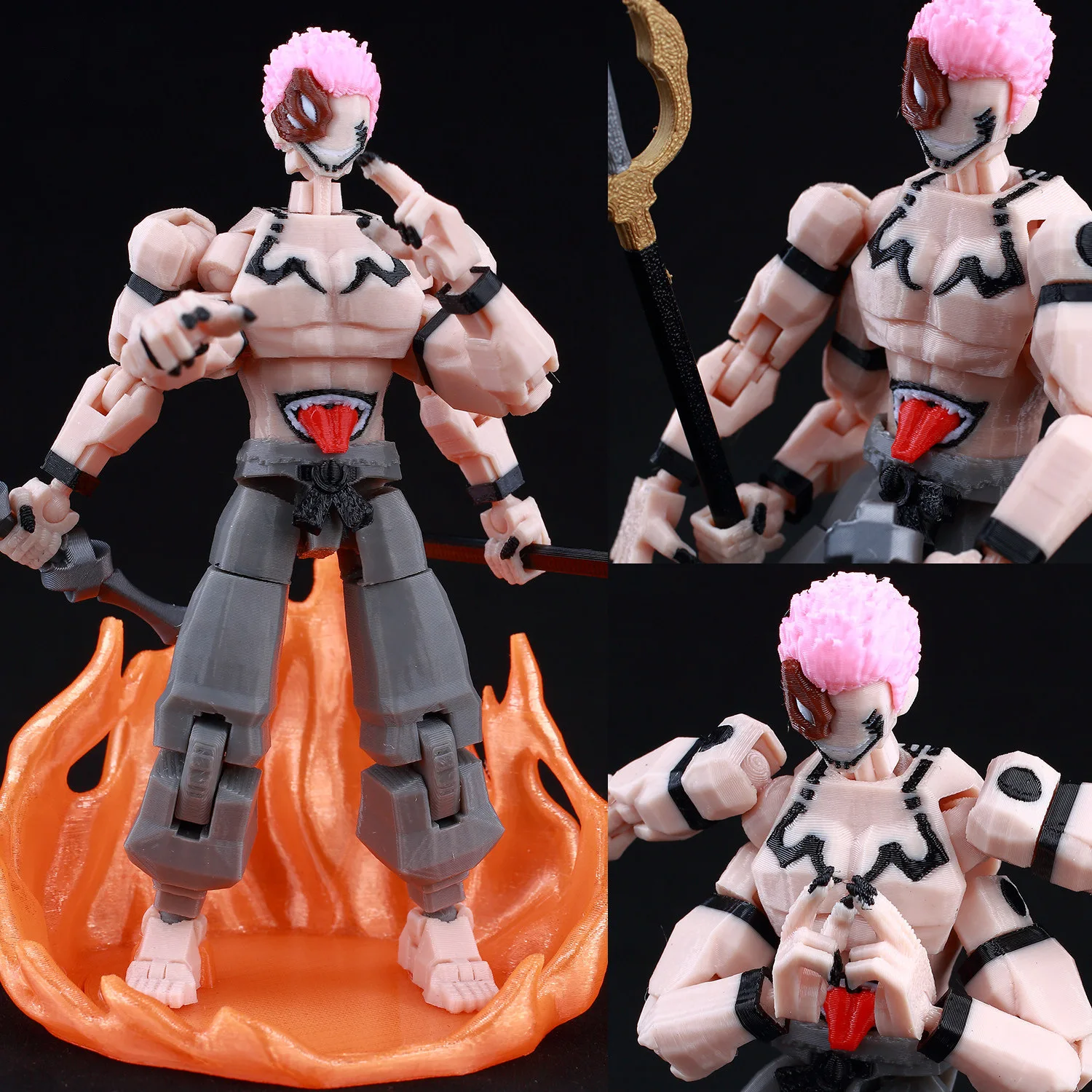 呪術廻戦 フルキャラクター3Dプリント ラッキー13ドール  - 3D Printing Gundam のレビューと価格