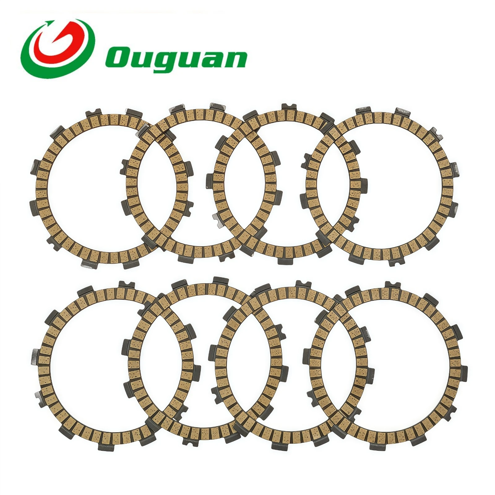 

Ouguan for Kawasaki KX250F 2004-2020 KX250 KDX250 KX500 2004 KX125 1994-1996 KX 250 125 500 Clutch Friction Plate Set