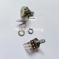 Original New 100% 148 Type single large bent foot potentiometer C5K A20K A50K B50K axis length 15MMF step 41 points (SWITCH)