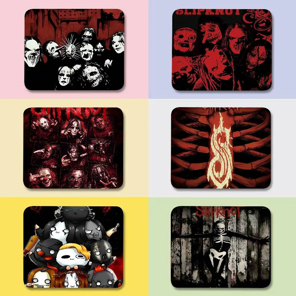 

Коврик для мыши Heavy Metal Band Rap-Metal S-Slipknot Game, небольшой коврик для компьютерного стола, коврик для клавиатуры, подушка для ноутбука, нескользящий коврик для стола