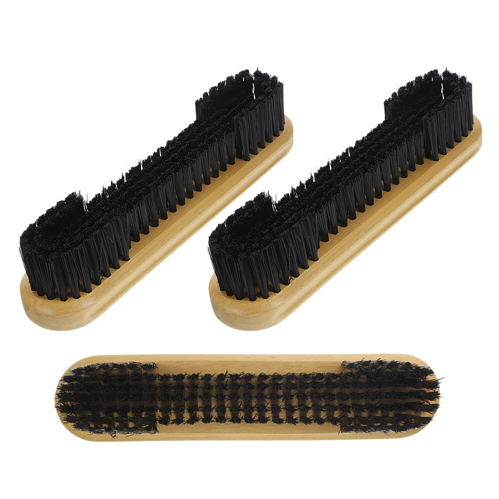 

3pcs Cleaning Billiard Supplies Maintenance Club Brush Tools Sturdy Smooth Pool Table Maintenance Brush Practical Replacement