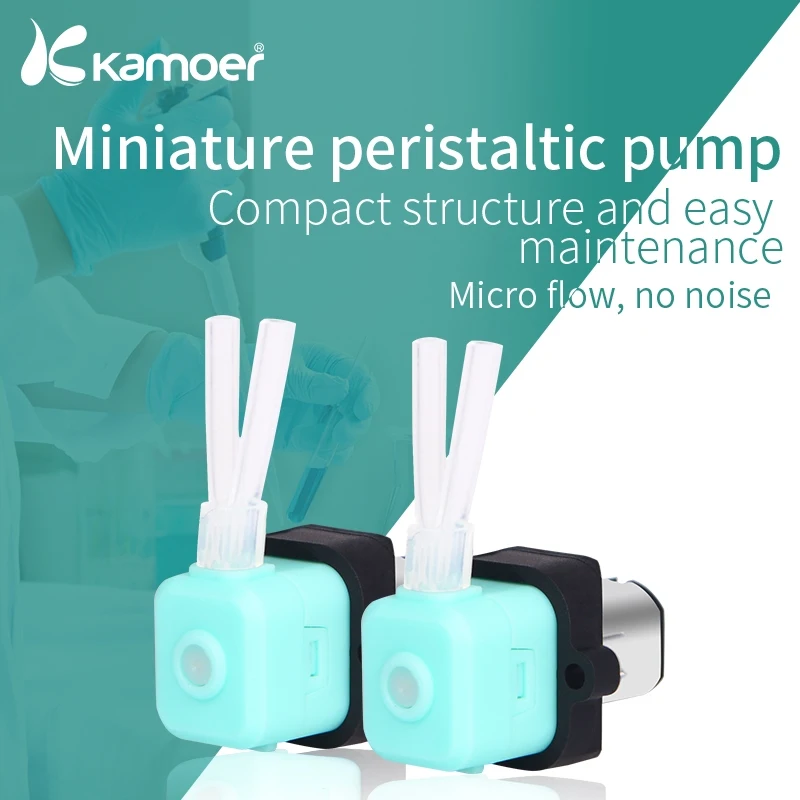 KMPP-D3.7-S11 DC Motor 3.7V Micro Peristaltic Pump Low Pressure Mini Pumps Water Pump