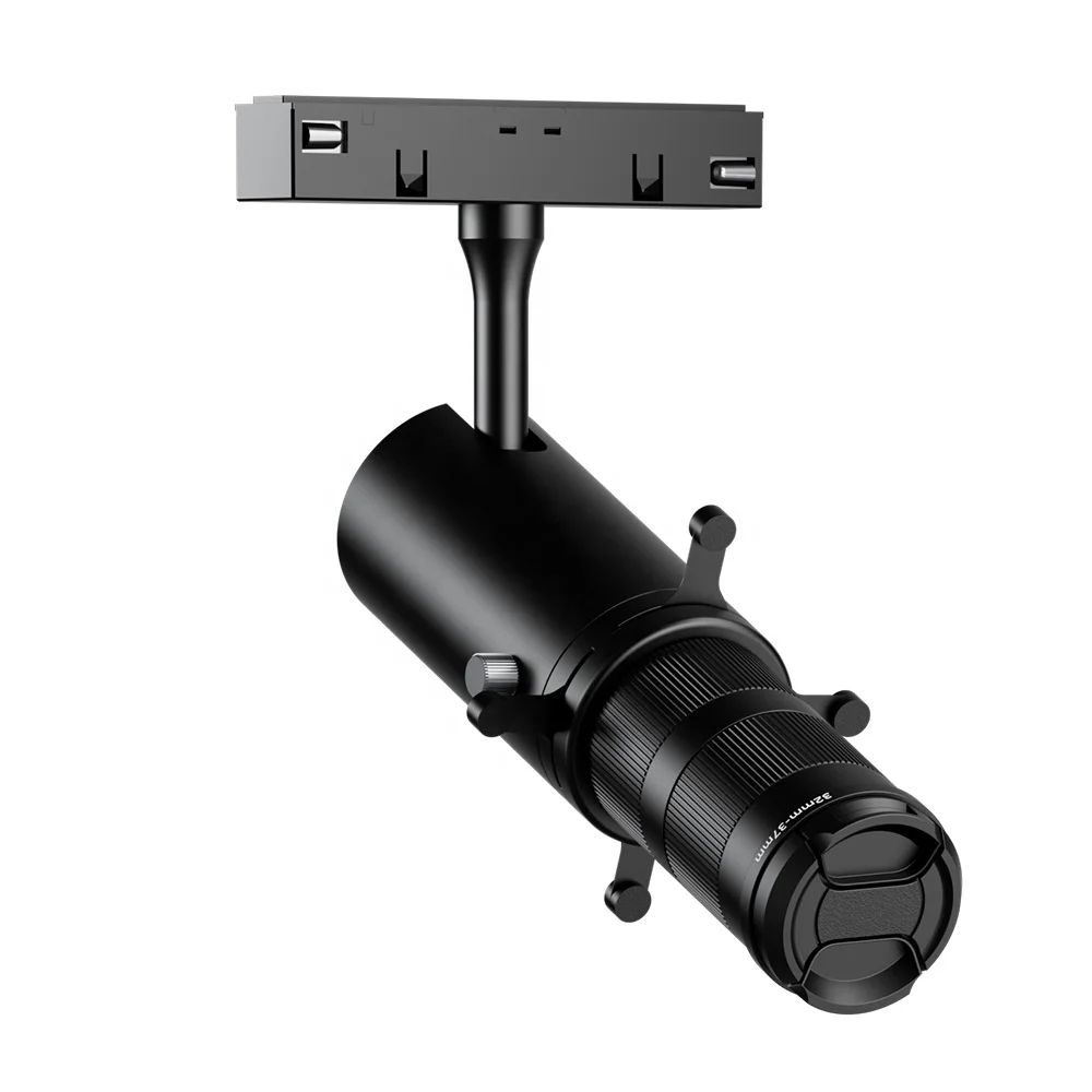 Mini Magnetic LED Shapeable LED Track Light Recessed Surface Mounted 10W Shapeable Zoomable Magnet Light