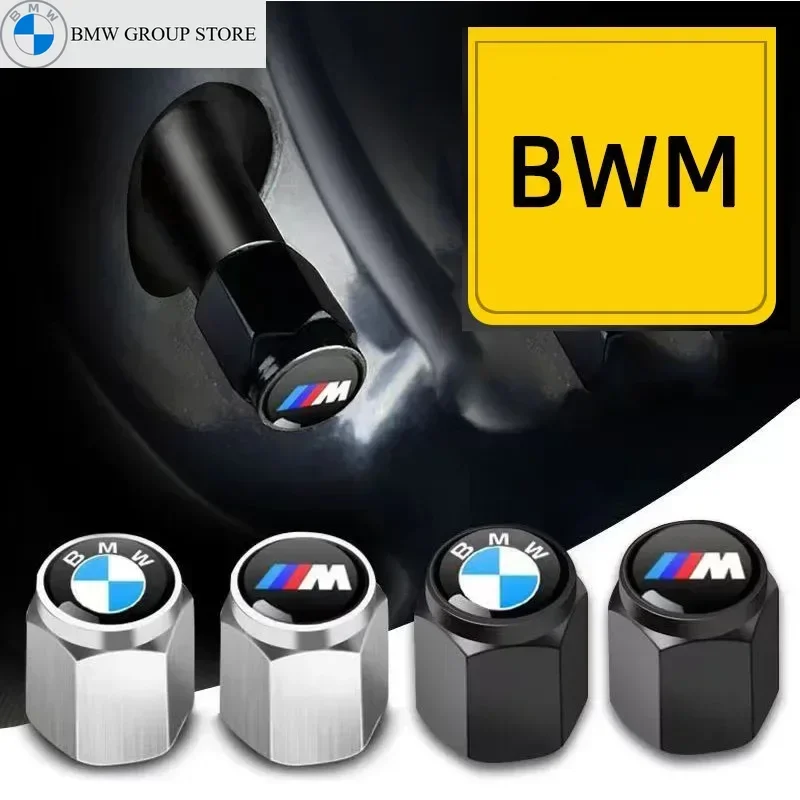 

BMW GROUP 4Pcs Car Wheel Tire Valve Nut Cover Car Logo Accessorie For BMW E46 E52 E53 E60 E90 E91 F30 F20 F10 F15 M3 M5 X3 X5 X7