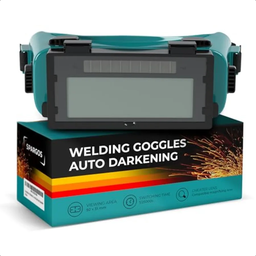 

Welding Goggles Glasses Auto Darkening Solar Welders Helmet Eyes Gas Torch Cutting Flip Up Lens Eye Protection